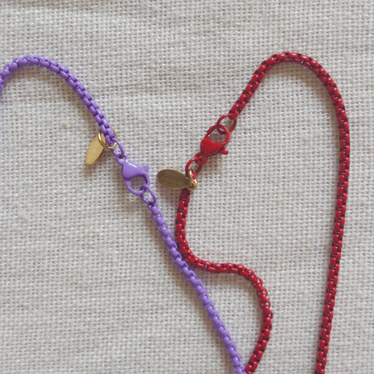 Titanium Charm Necklace