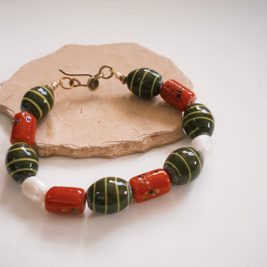 African Beaded Bracelet